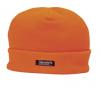 Pletená čapica Thinsulate oranžová s výšivkou