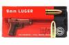 GECO 9mm Luger 8,00g FMJ TO 50/bal