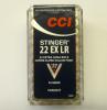 CCI .22exlr Stinger 32gr Copper-Pated HP 50/bal