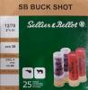 12/70 S&B Buck Shot 5,16mm 25/csom